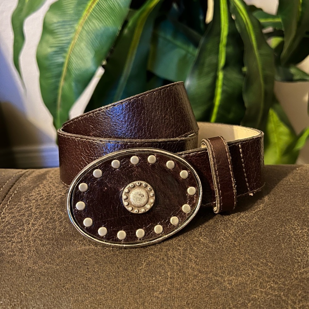 Elite accessories - Brown leather belt